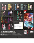 Demon Slayer 2027 Wall Calendar