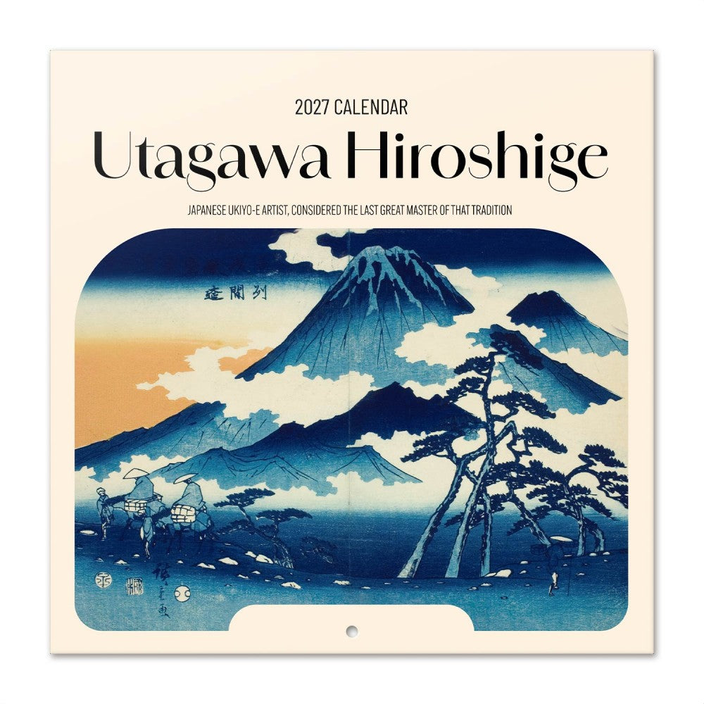 Hiroshige 2027 Wall Calendar