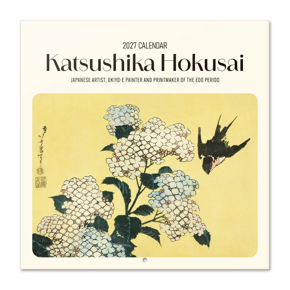 Hokusai 2027 Wall Calendar
