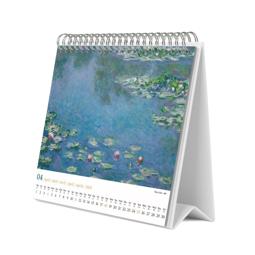 Monet 2027 Desk Calendar