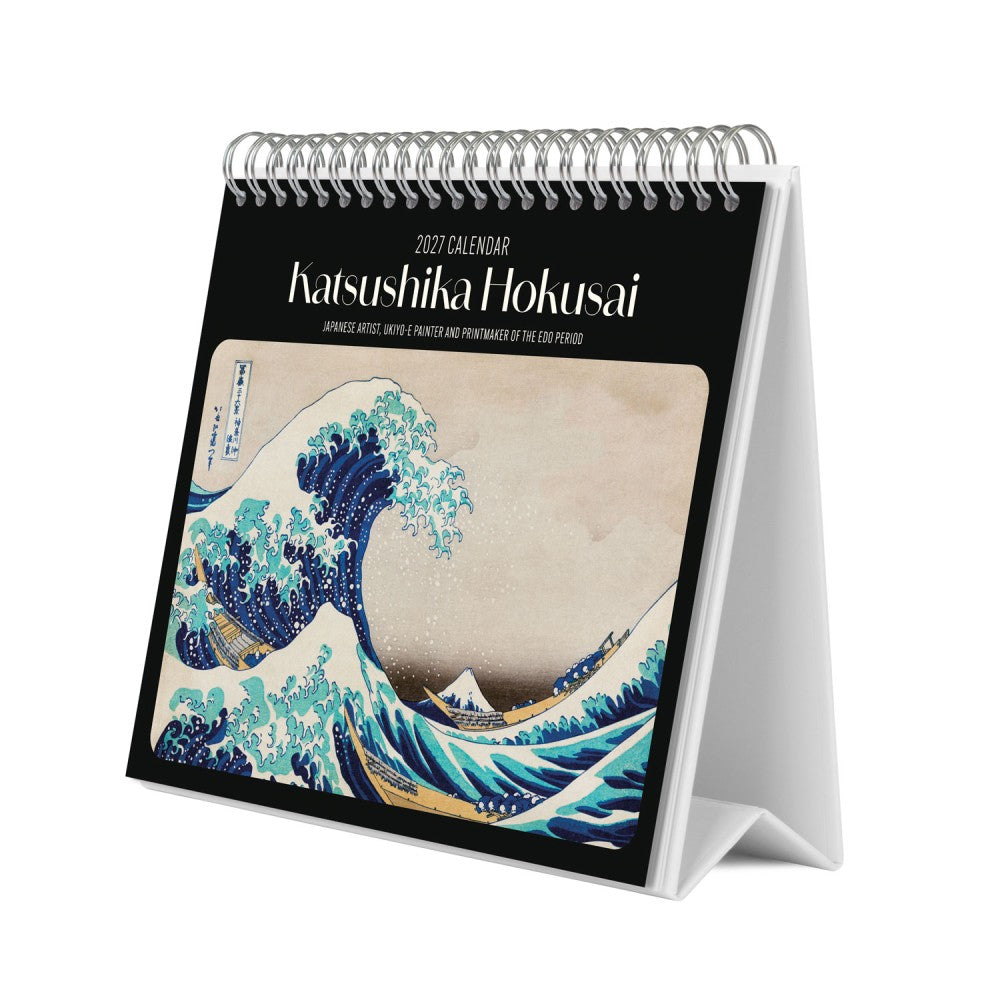 Hokusai 2027 Desk Calendar