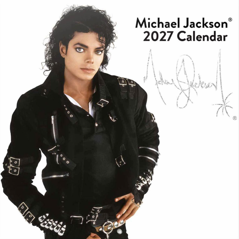 Michael Jackson 2027 Wall Calendar
