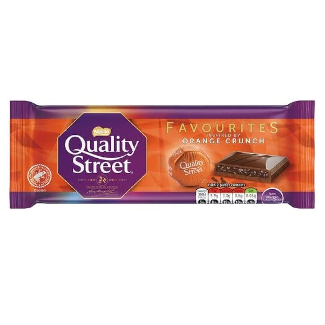 Quality Street Orange Crunch Block 84G | Bookazine HK