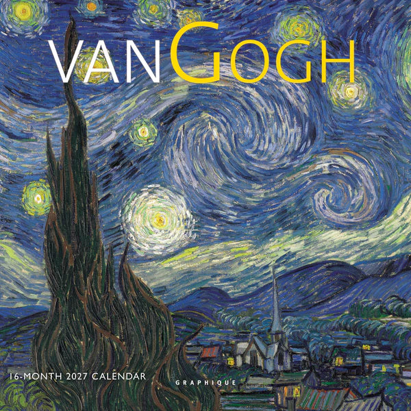 Van Gogh Mini Wall Calendar 2027