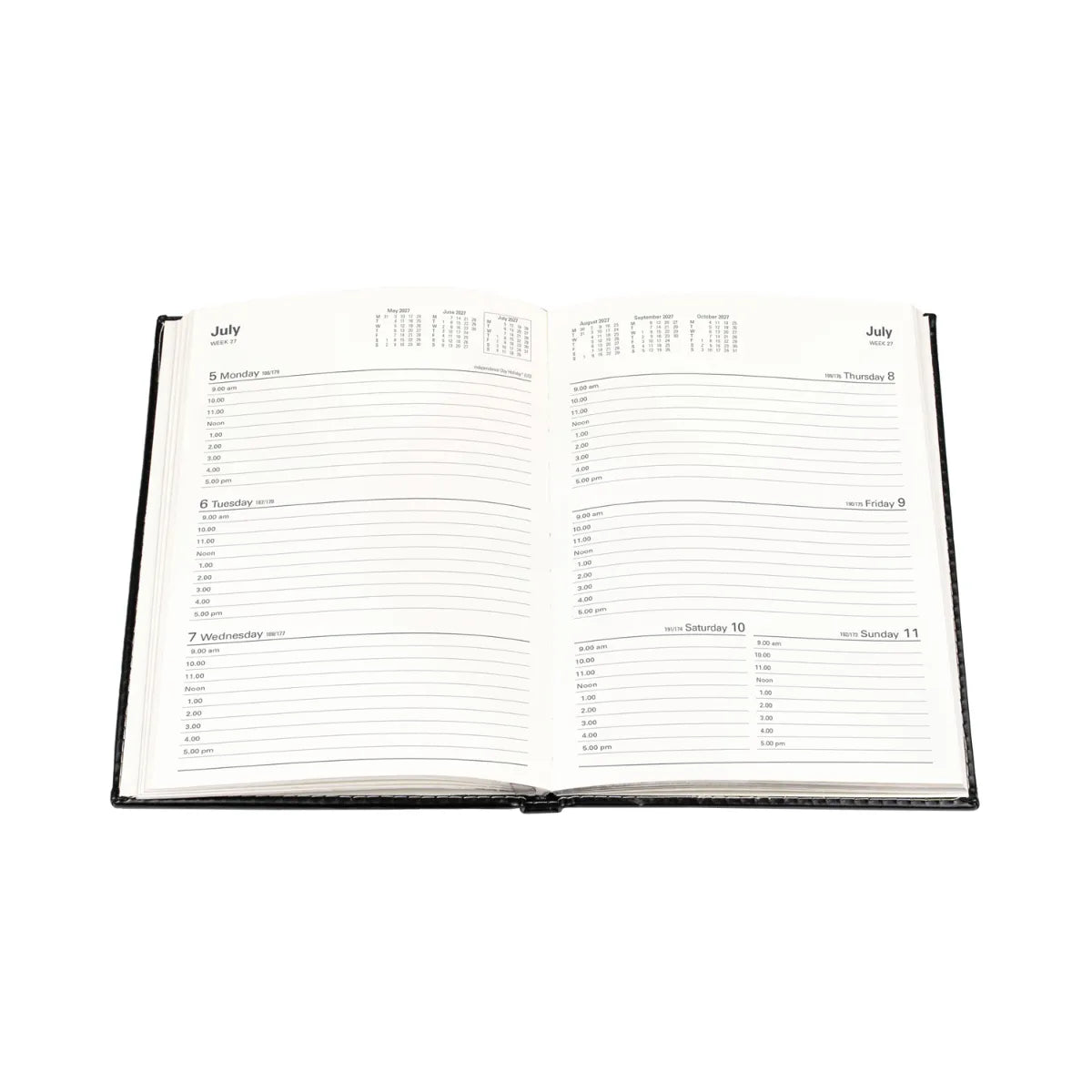 2027 Chelsea Week-to-View Diary - Black