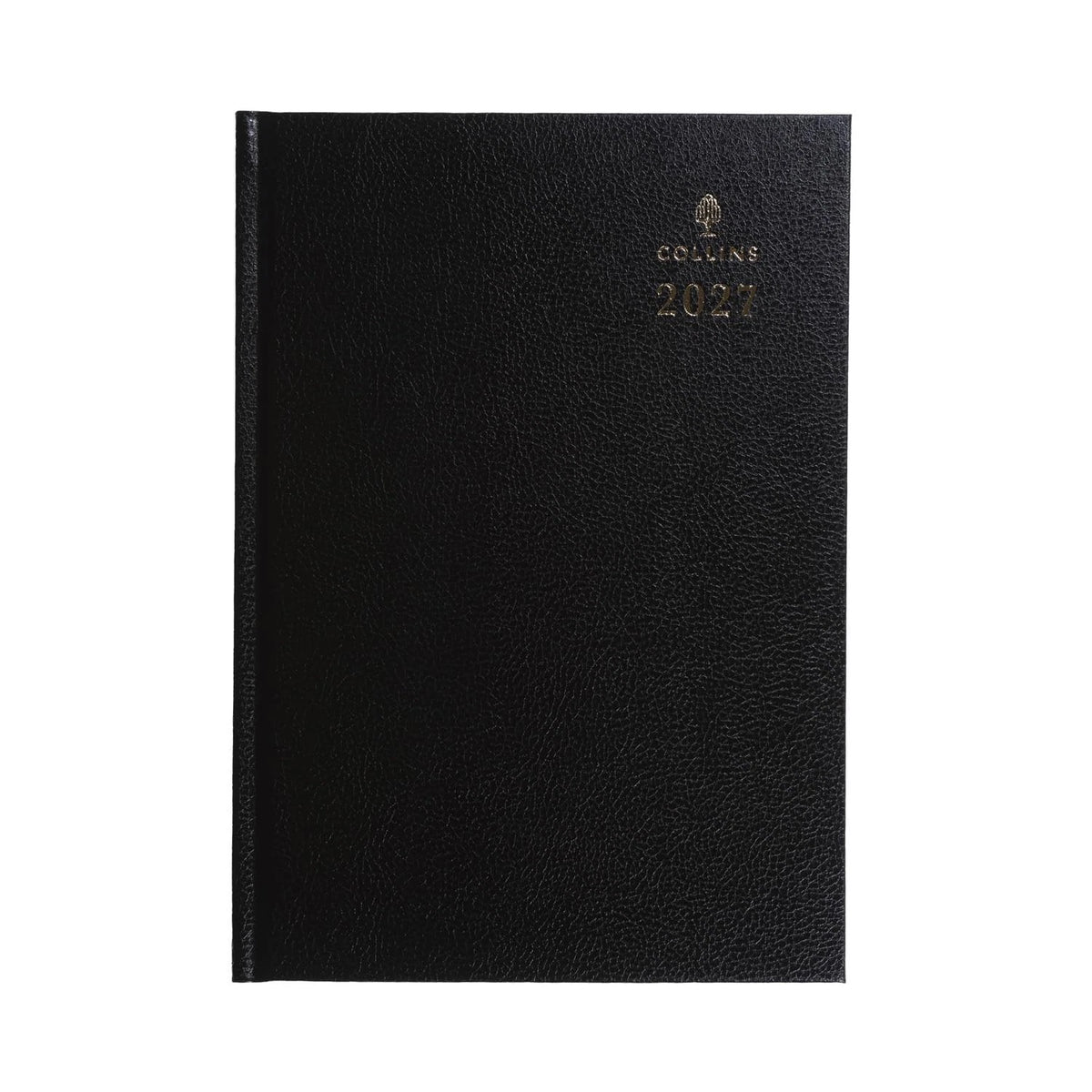 2027 Week-to-View Desk Diary - Black