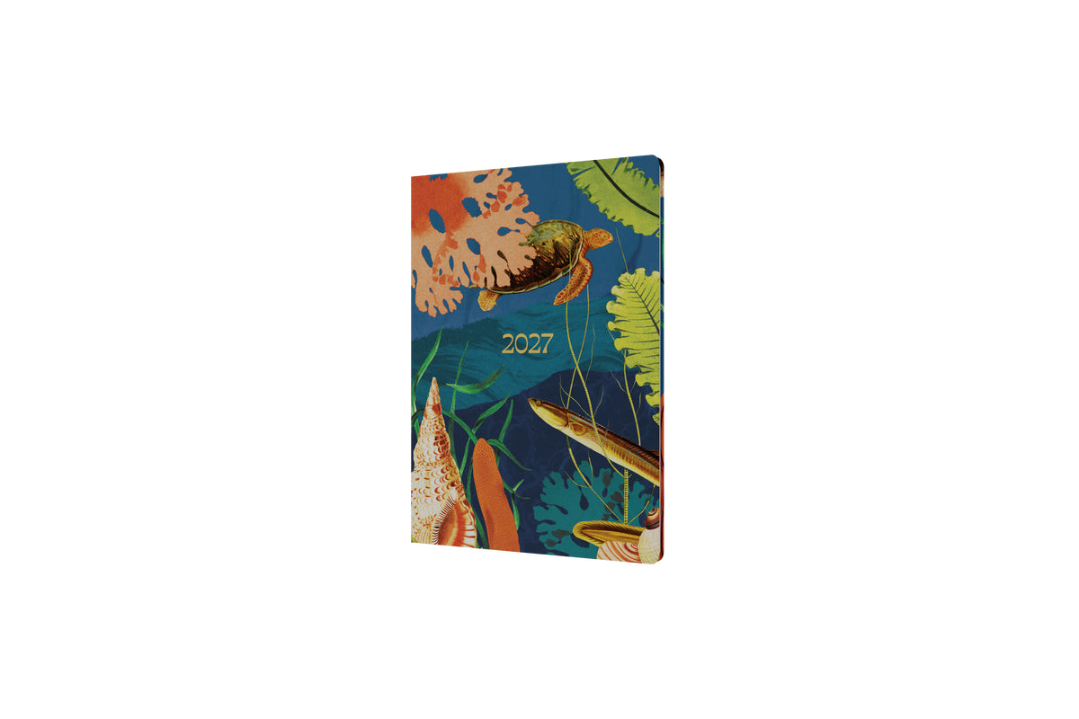 2027 Modern Organic Diary - Turtle