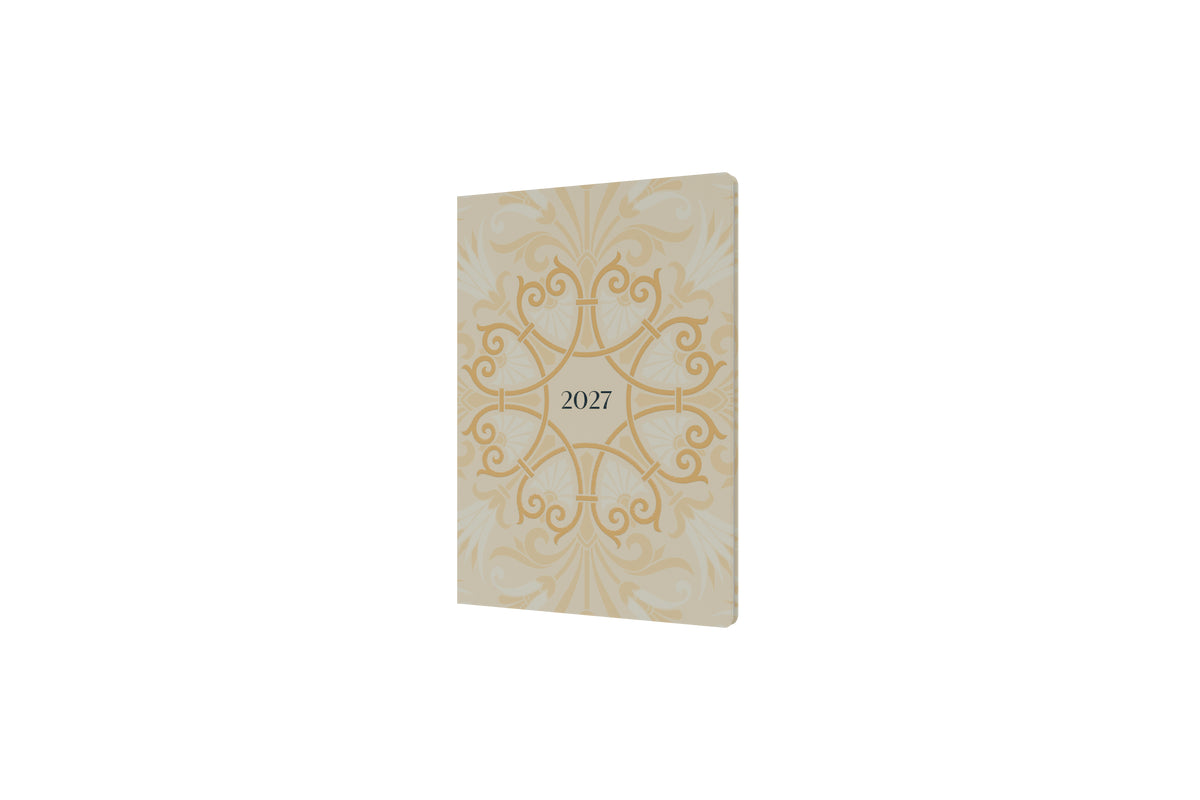 2027 Lavish Lux Diary - White
