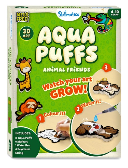 Aqua Puffs - Animal Friends | Bookazine HK