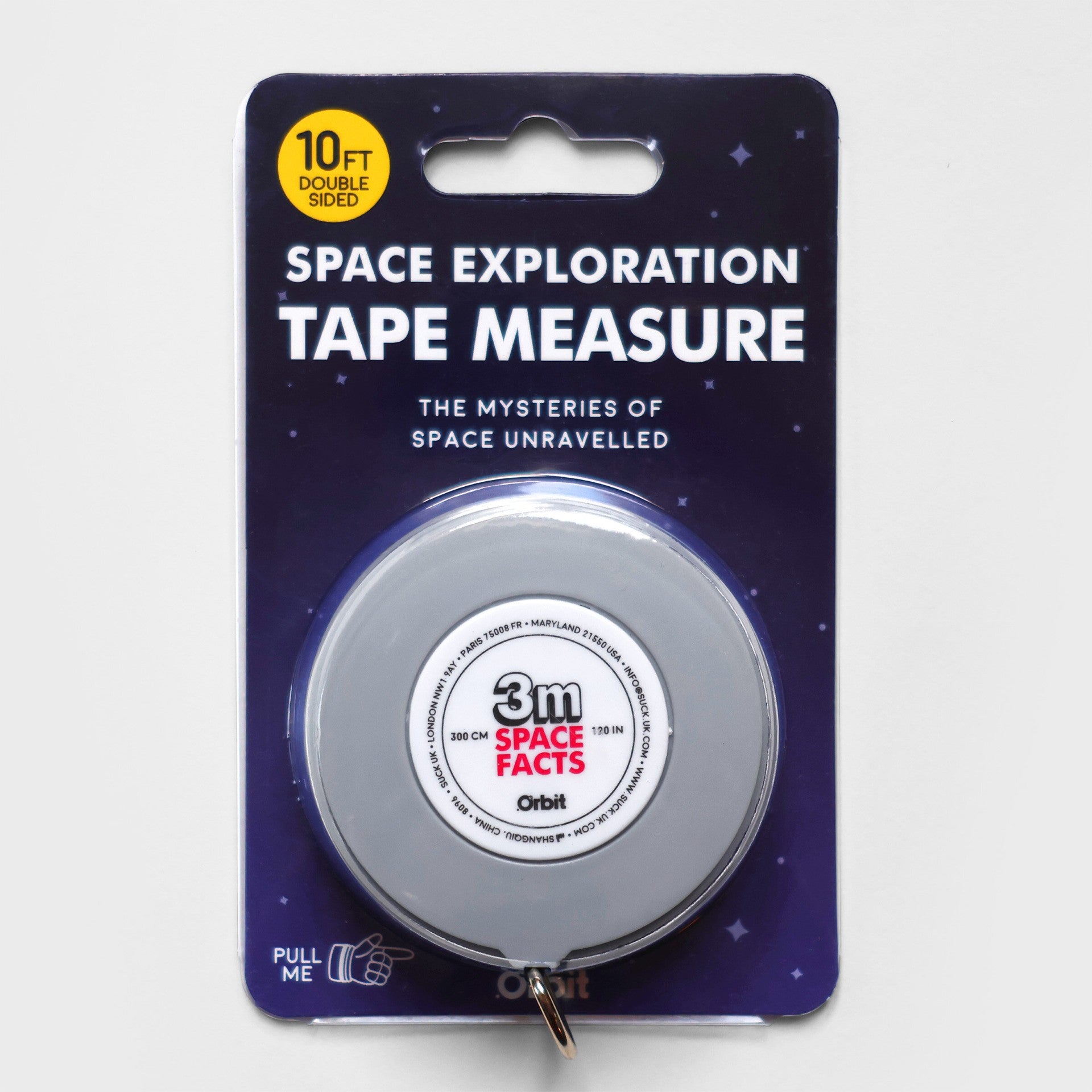 Space Facts Tape Measure | Bookazine HK