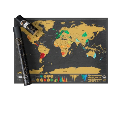 Scratch Map - Deluxe Edition