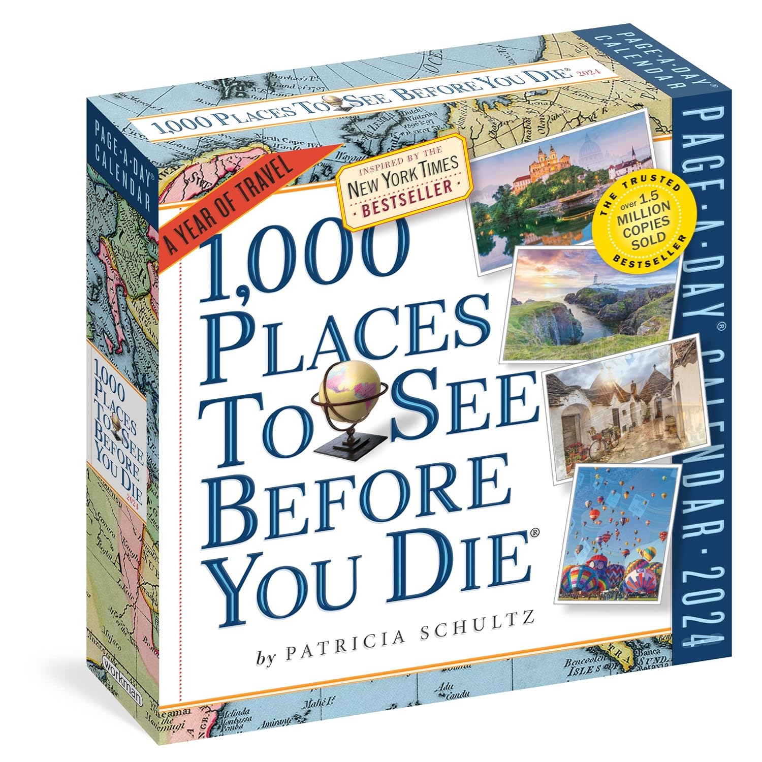 1000 Places to See Before You Die Page-A-Day Calendar 2024