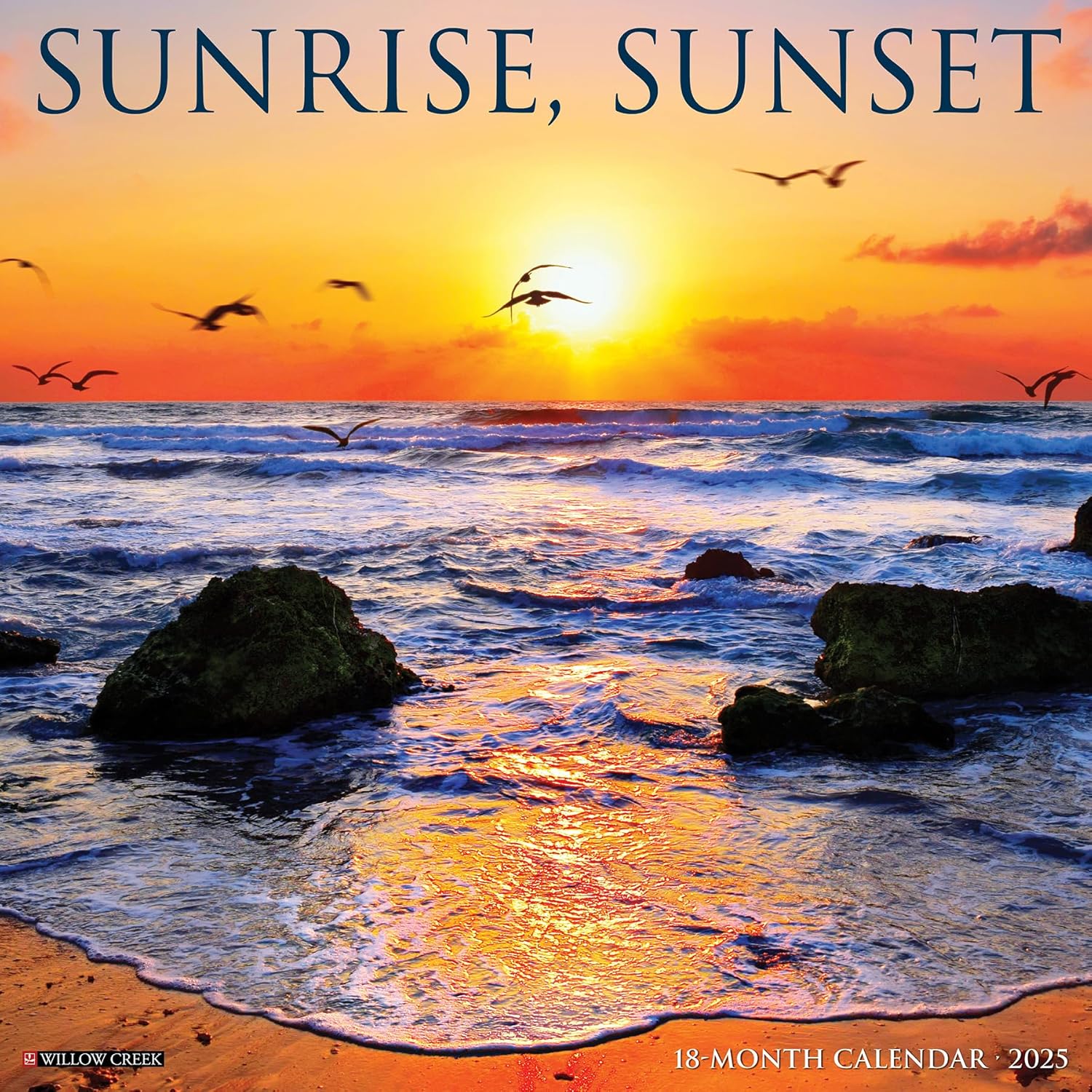 Sunrise Sunset Wall Calendar 2025 | Bookazine HK