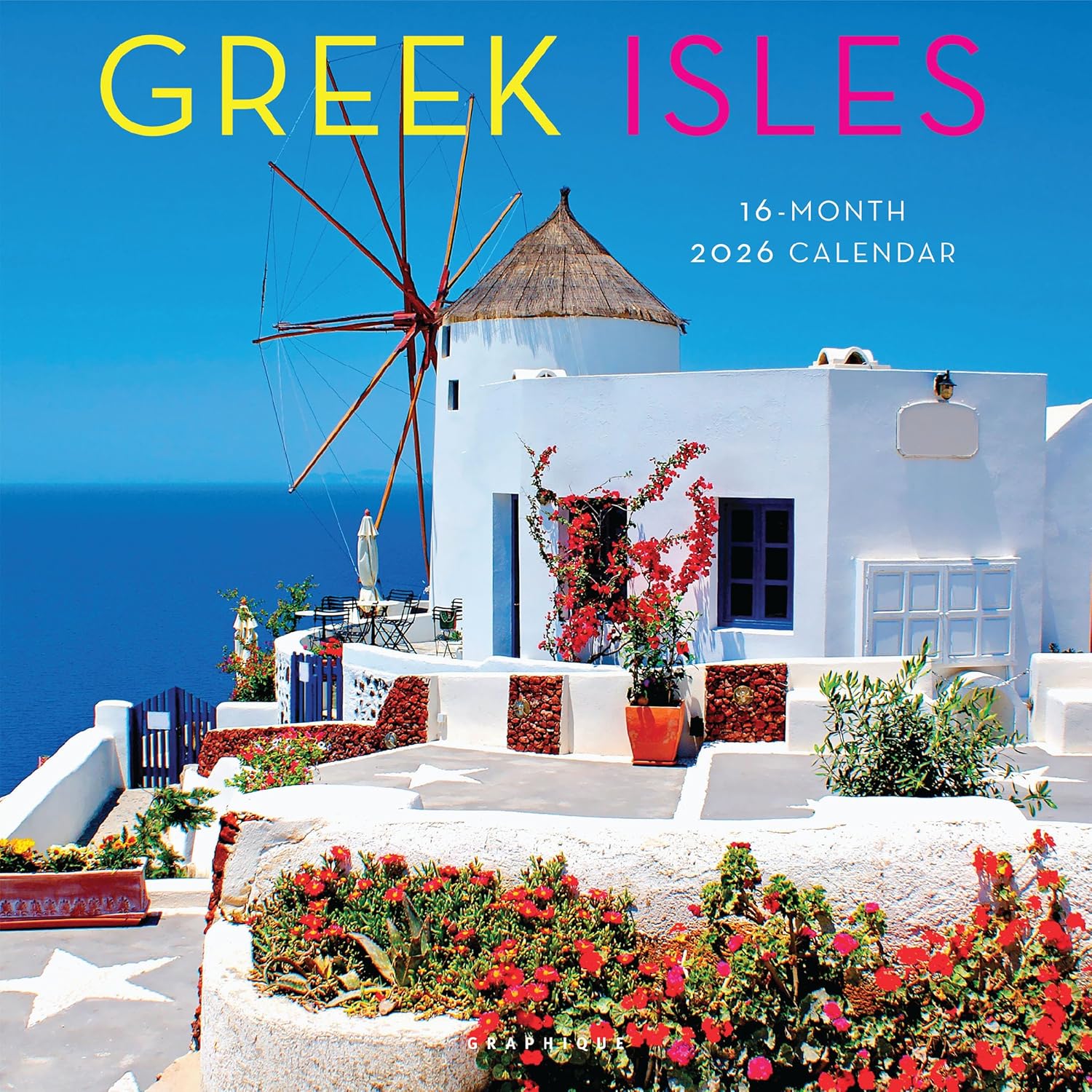 Greek Isles Wall Calendar 2026 | Bookazine HK