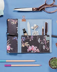 V&A Bookaroo Tech Tidy Kilburn Black Floral