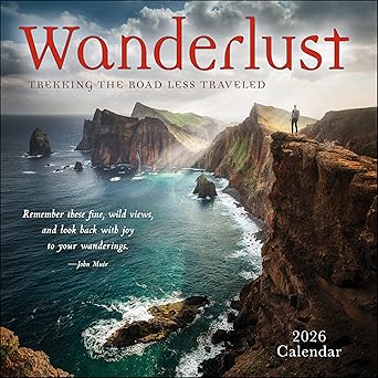 Wanderlust Wall Calendar 2026 | Bookazine HK