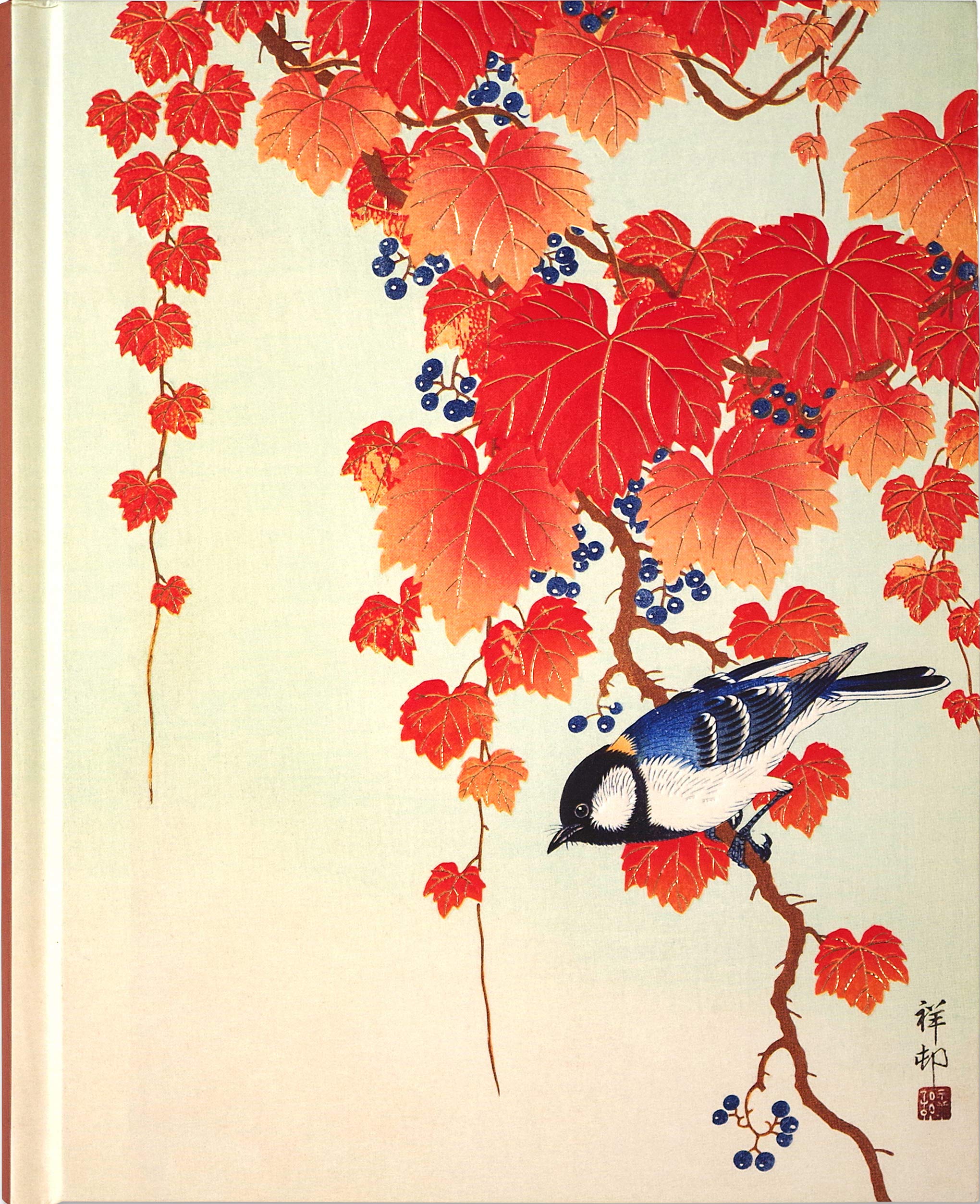 bird-red-ivy-journal