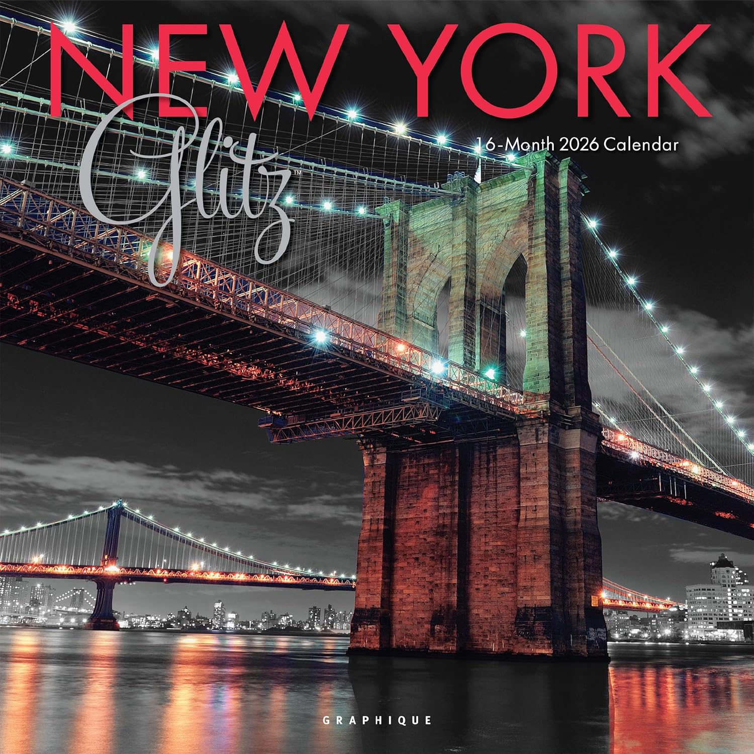 New York Glitz Wall Calendar | Bookazine HK