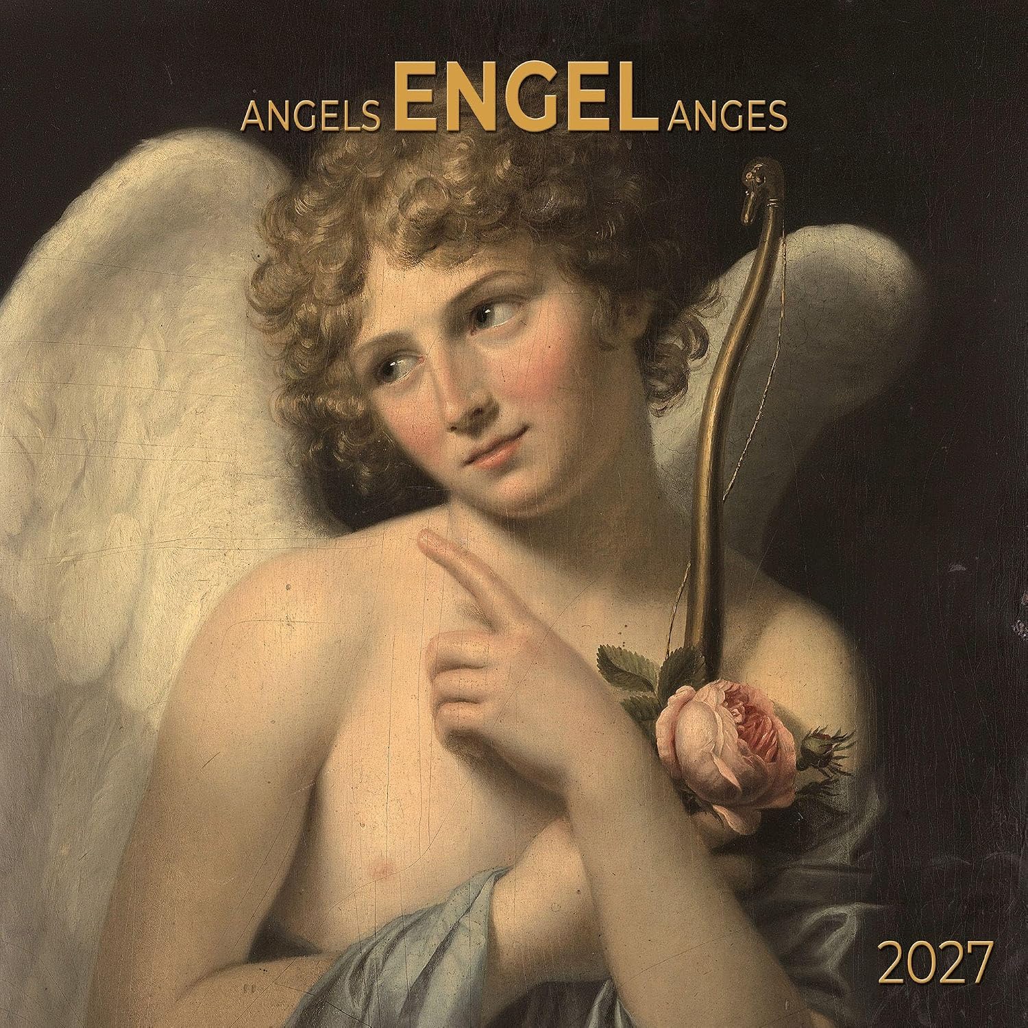 Angel Wall Calendar With Poster 2027