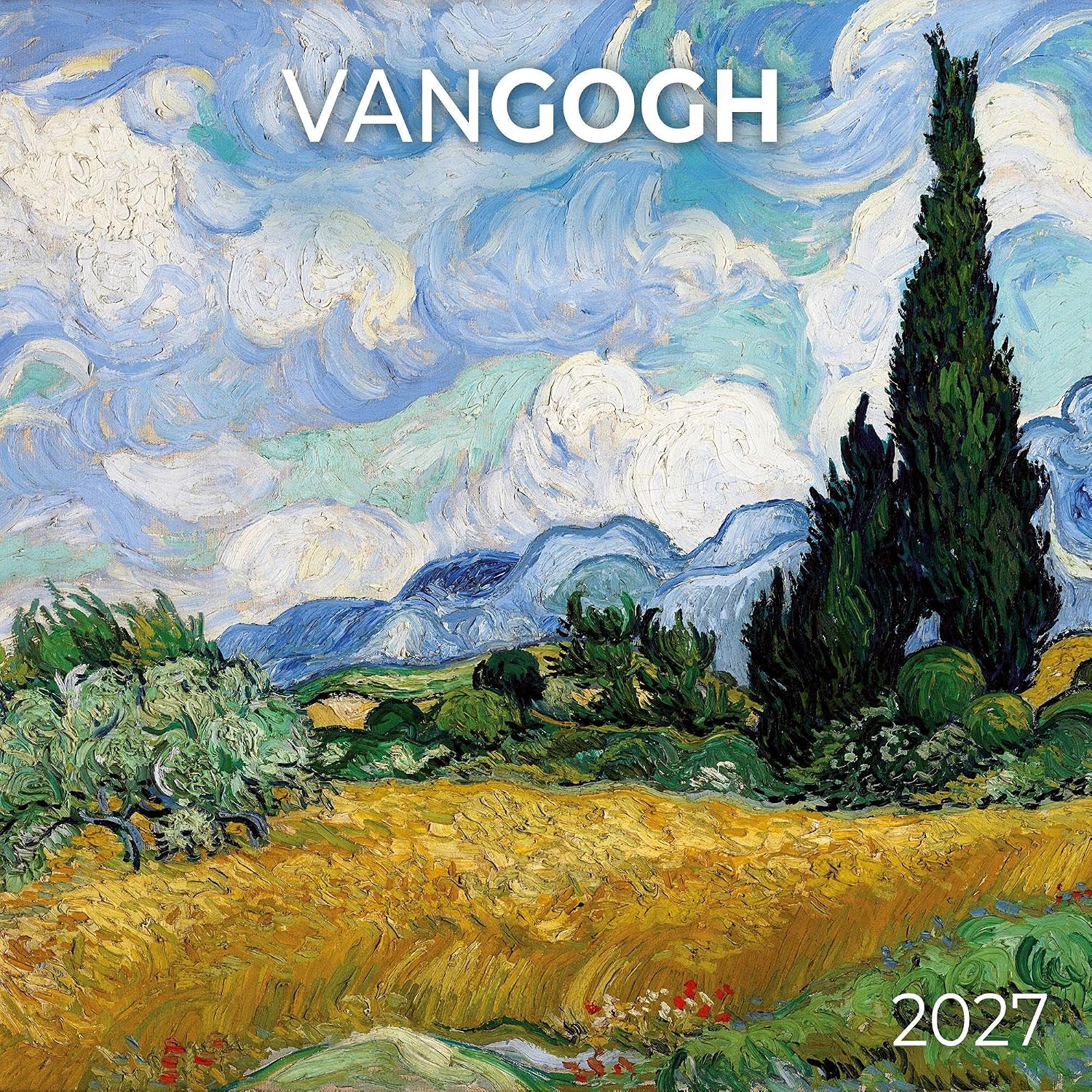 Vincent Van Gogh Wall Calendar With Poster 2027