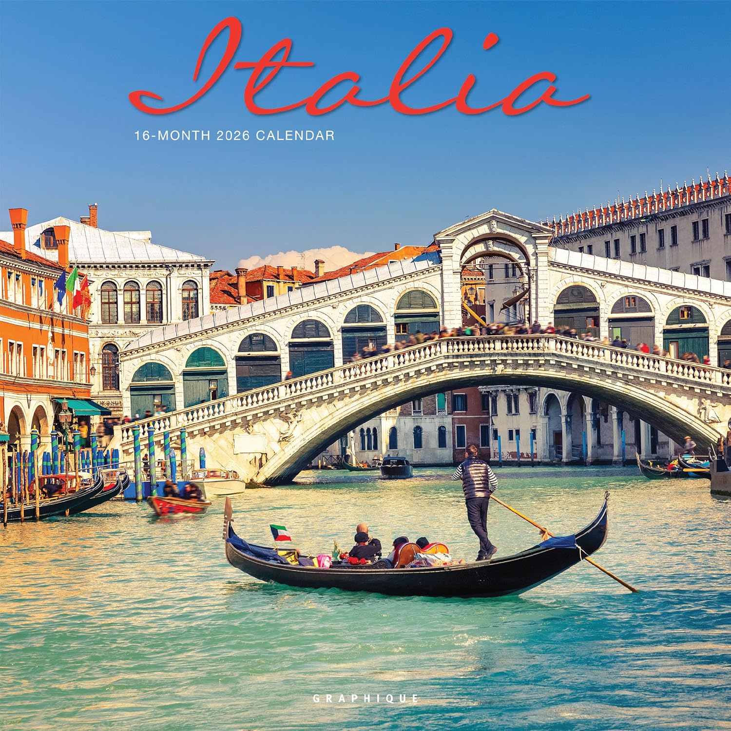 Italia Wall Calendar 2026 | Bookazine HK
