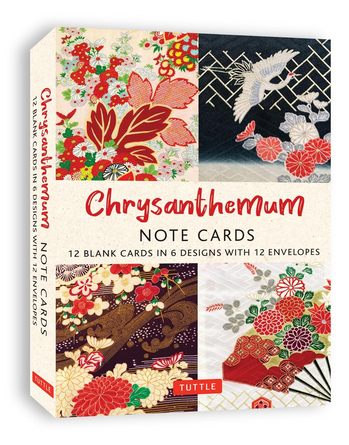 Chrysanthemum 12 Note Cards | Bookazine HK