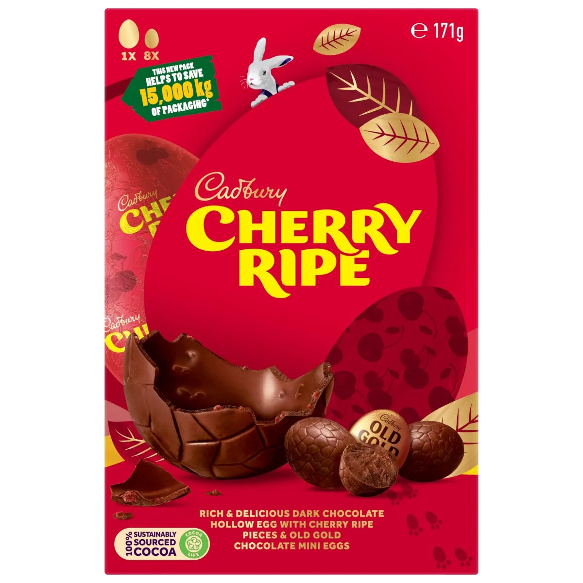 Cadbury Cherry Ripe Gift Box 171G | Bookazine HK