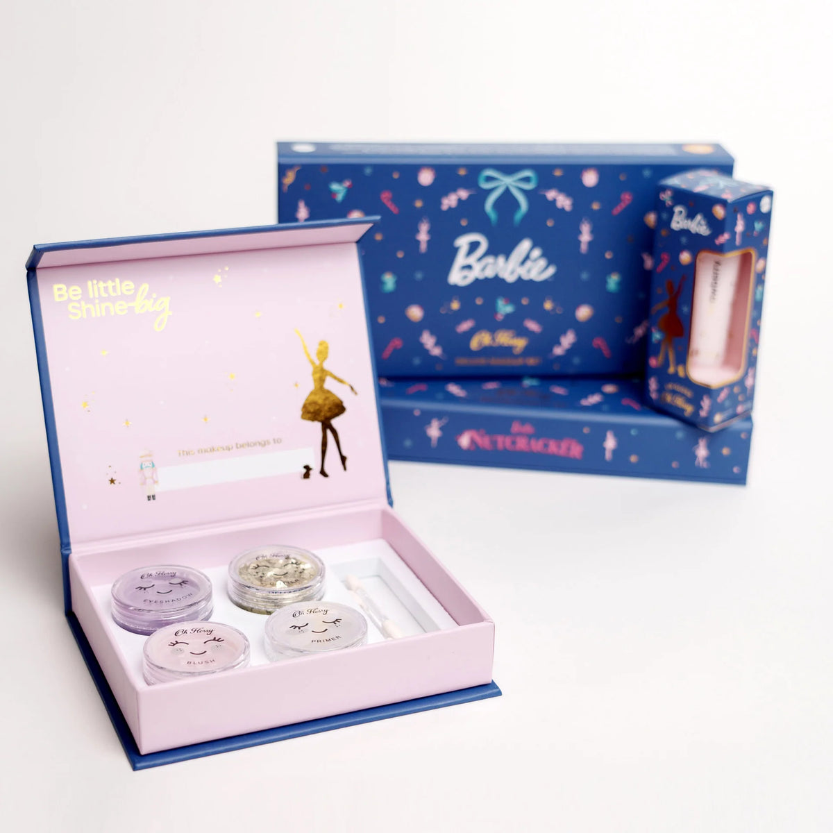 Oh Flossy x Barbie in the Nutcracker Makeup &amp; Glitter Set