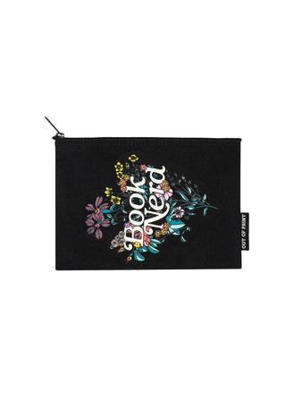Book Nerd Floral Pouch | Bookazine HK