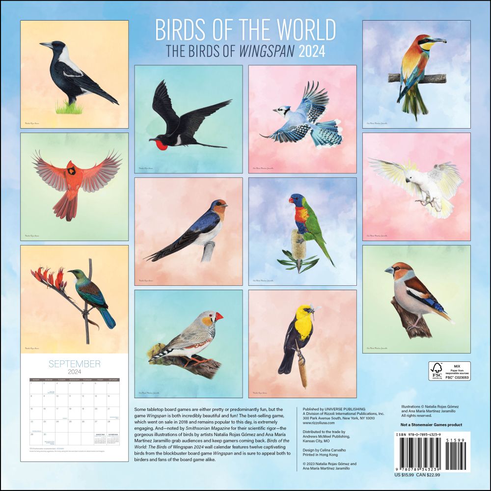 birds-of-the-world-wall-calendar-2024