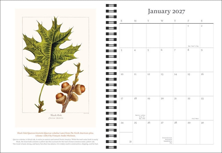 New York Botanical Garden 2027 Planner Calendar