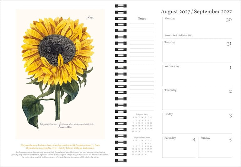 New York Botanical Garden 2027 Planner Calendar