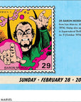 Marvel Value Stamps 2027 Box Calendar