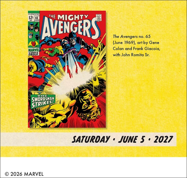 Marvel Value Stamps 2027 Box Calendar