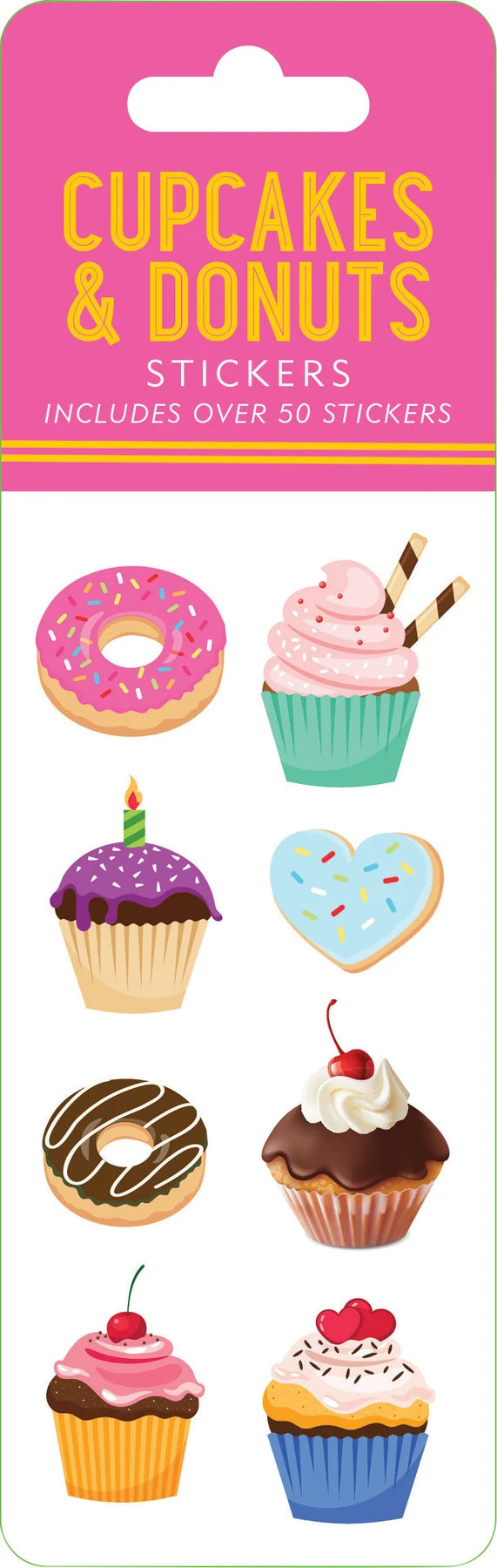 Cupcakes &amp; Donuts Sticker Sheets | Bookazine HK