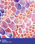 A Year of Reverse Coloring 2027 Box Calendar