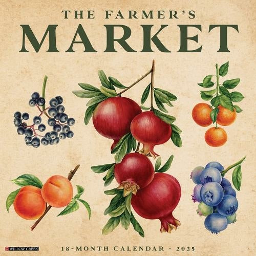 The Farmer's Market Wall Calendar 2025 | Bookazine HK