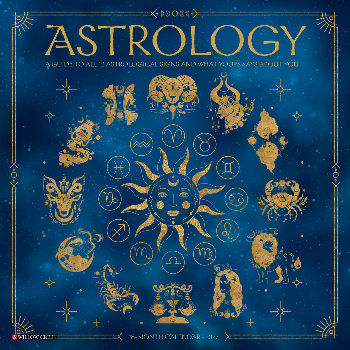 Astrology 2027 Wall Calendar