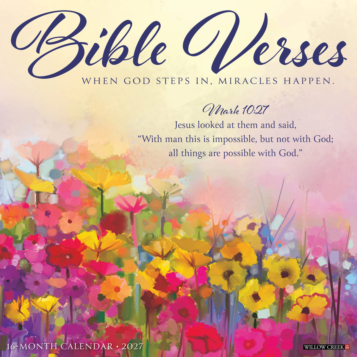 Bible Verses 2027 Wall Calendar