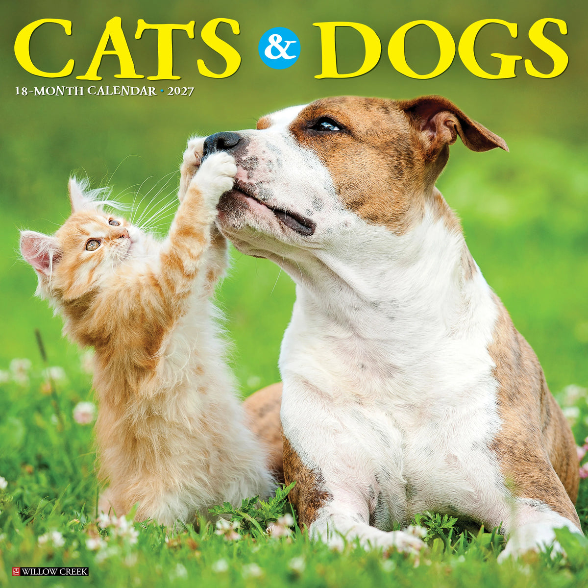 Cats &amp; Dogs 2027 Wall Calendar