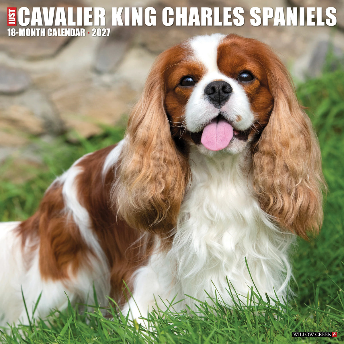 Just Cavalier King Charles Spaniels 2027 Wall Calendar