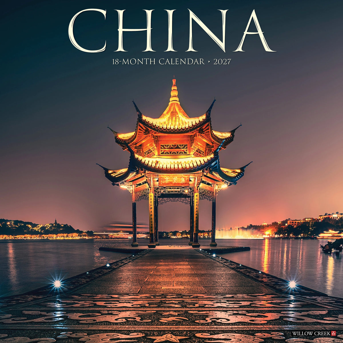 China 2027 Wall Calendar