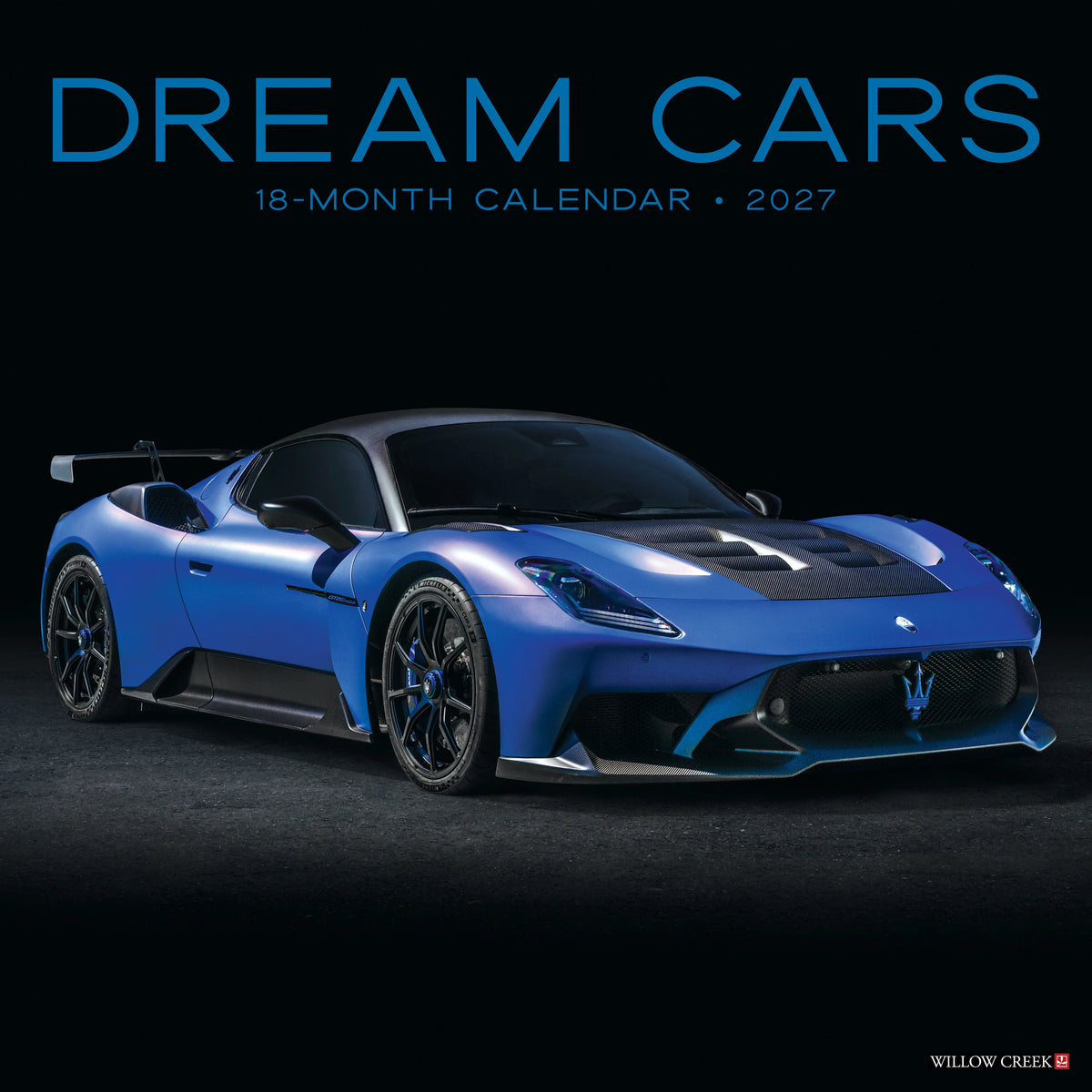 Dream Cars 2027 Wall Calendar
