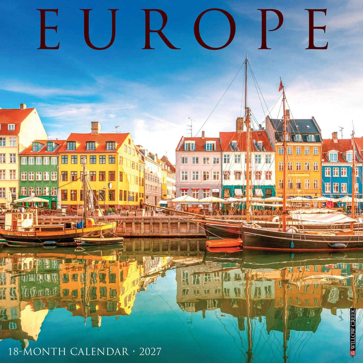Europe 2027 Wall Calendar