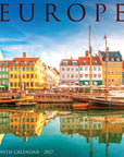 Europe 2027 Wall Calendar