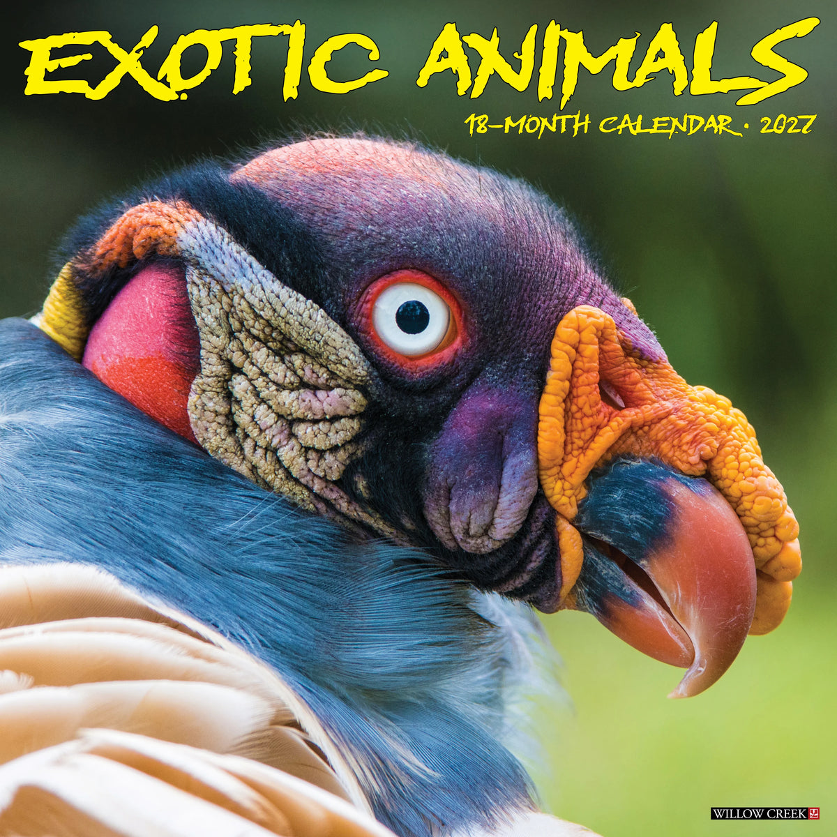 Exotic Animals 2027 Wall Calendar