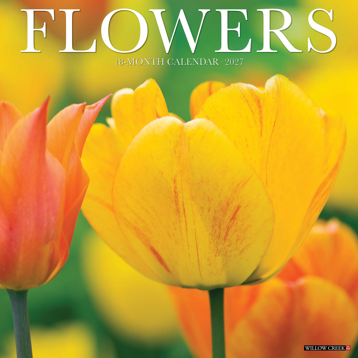 Flowers 2027 Wall Calendar