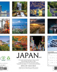 Japan 2027 Wall Calendar