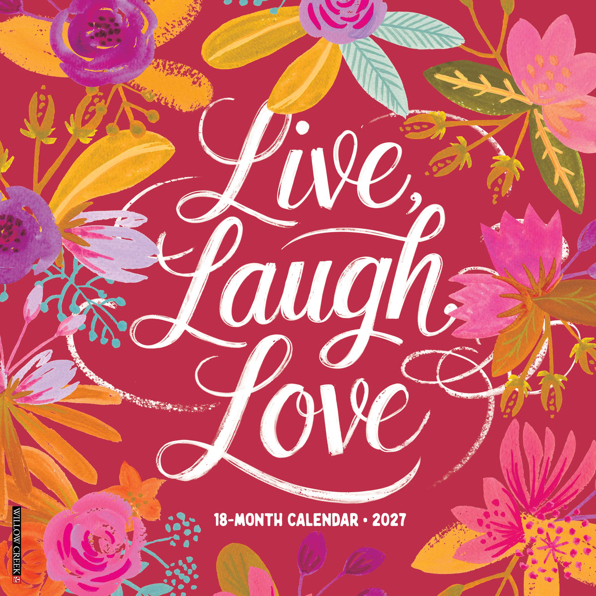Live, Laugh, Love 2027 Wall Calendar