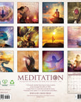 Meditation 2027 Wall Calendar